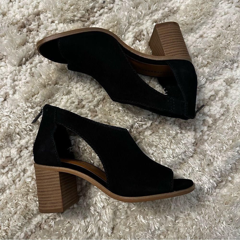 Lucky Brand Saimy Booties Leather Women’s Sz 5